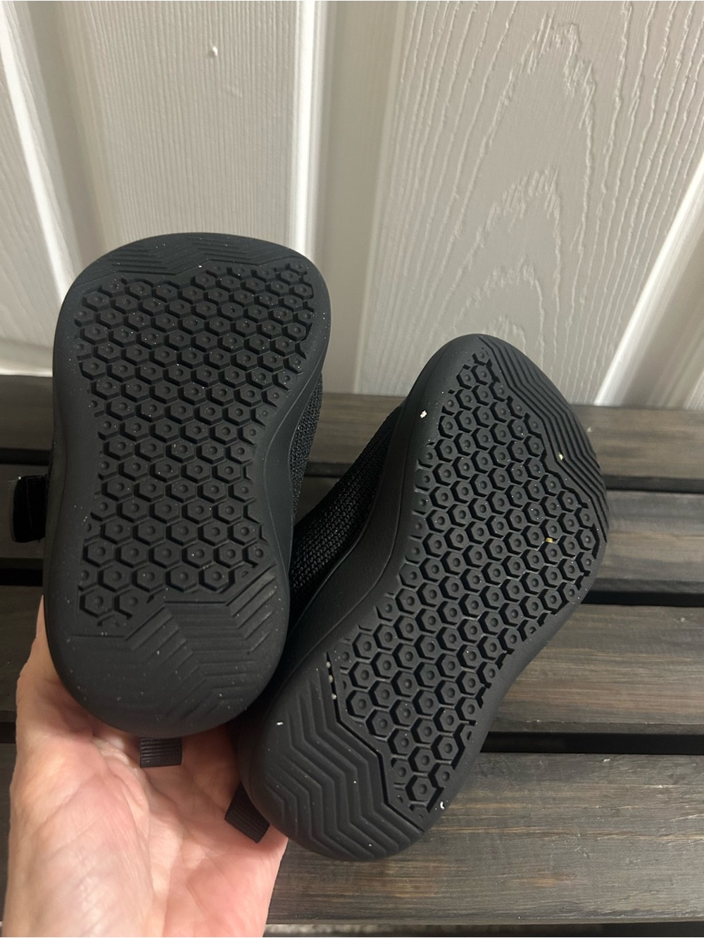 WHITIN Black Toddler Wide Barefoot Shoes/Sandals - Picture 5 of 6